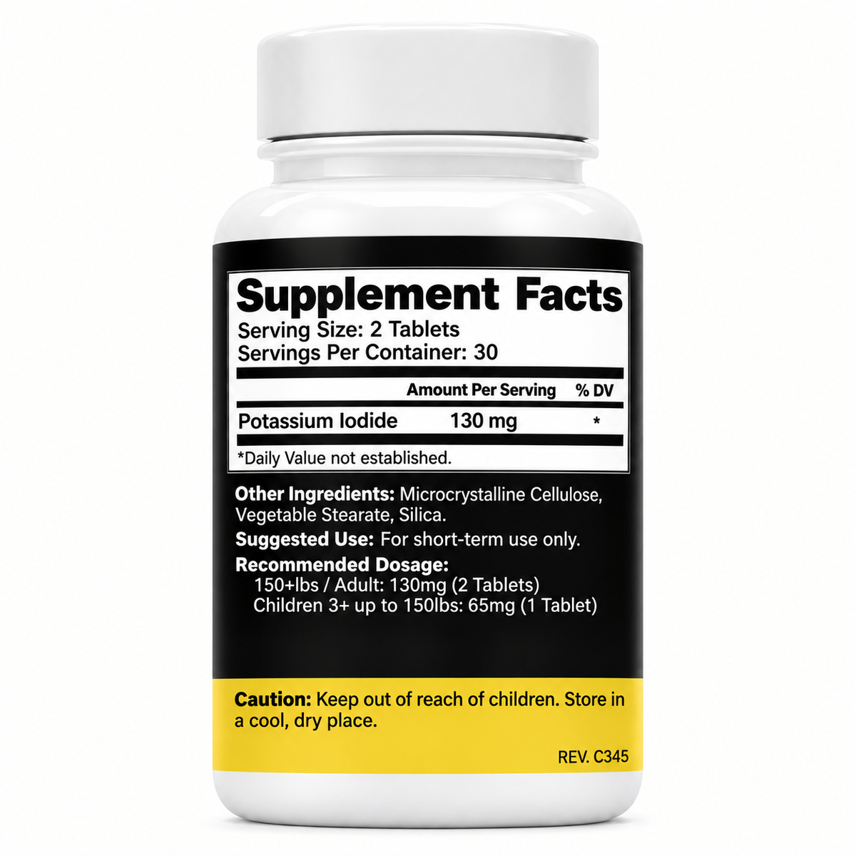 VitalGuard Potassium Iodide 130mg