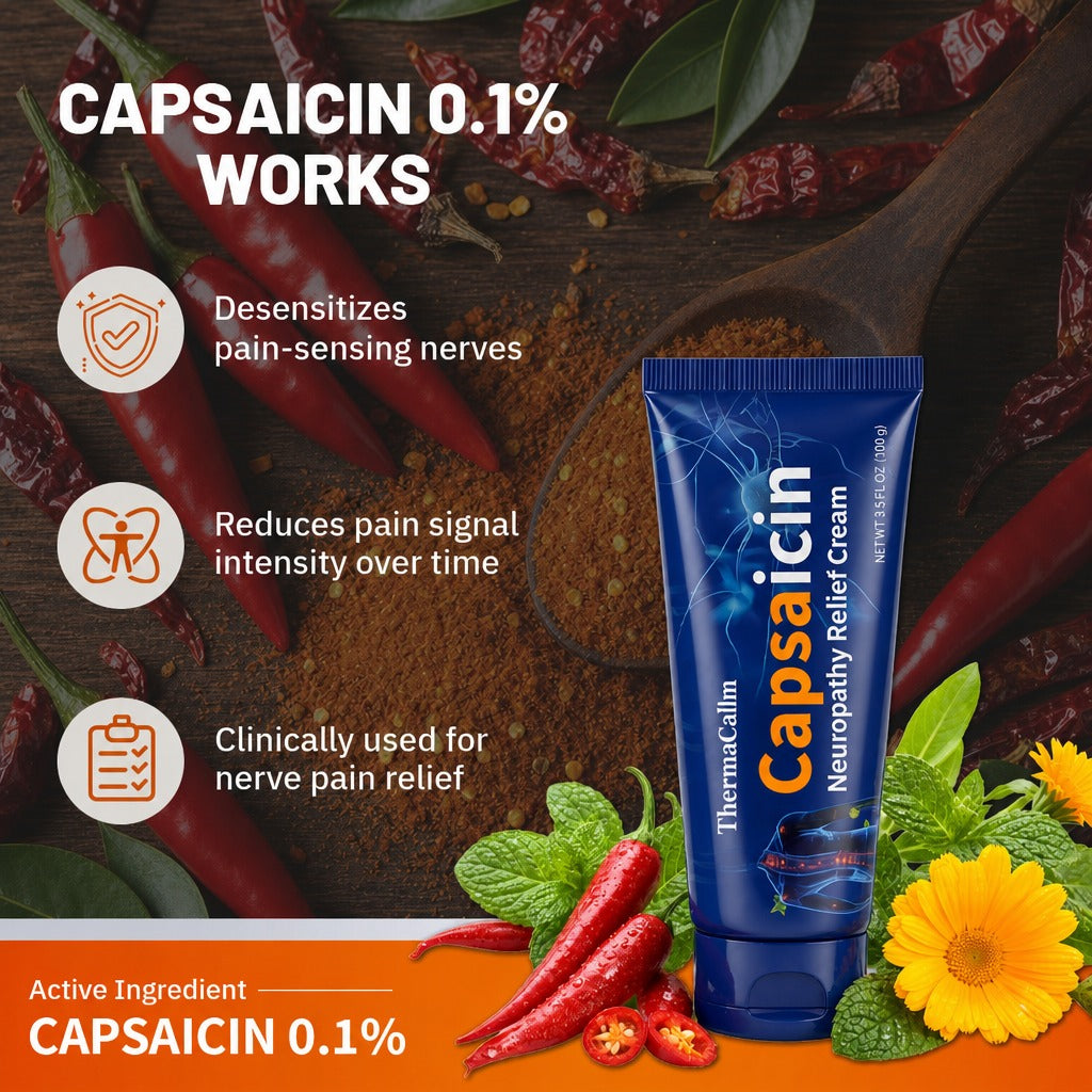 ThermaCalm Capsaicin Relief Cream
