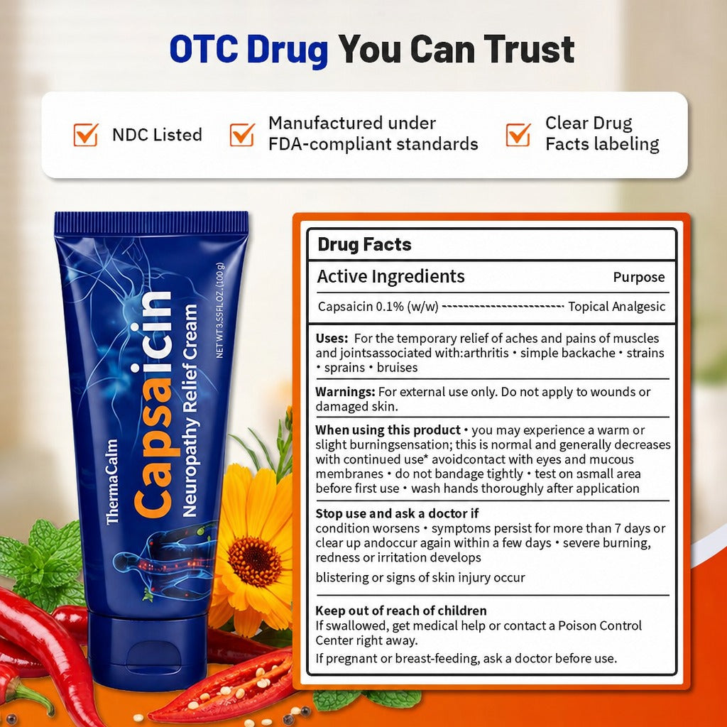 ThermaCalm Capsaicin Relief Cream